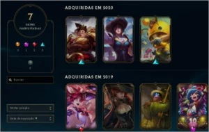CONTA Lvl22 | 18 CHAMPS | 7 SKINS *JINX GUARDIÃ ESTELAR* - League of Legends LOL