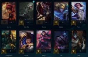 CONTA Lvl22 | 18 CHAMPS | 7 SKINS *JINX GUARDIÃ ESTELAR* - League of Legends LOL