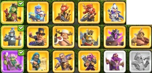 CV 15 - XP 241 e 232 - Clash of Clans