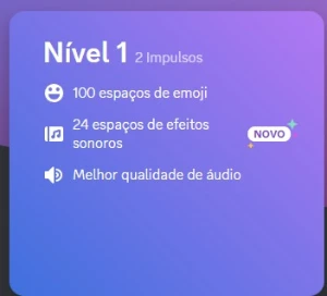 Discord 2 Impulsos no servidor por 30 dias - Redes Sociais