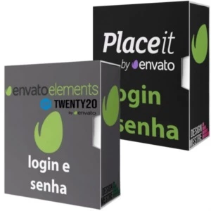 Rateio Envato Elements + PlaceIT com login e senha. - Assinaturas e Premium