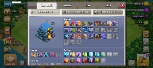 Conta Top Cv12 Clash Of Clans + 3000 Gemas