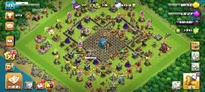 Conta Top Cv12 Clash Of Clans + 3000 Gemas