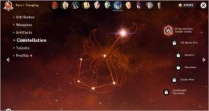 Conta EU - AR35 Diluc - Fish c4 - Barb c6- Xiang c1 - Genshin Impact
