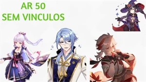 Conta Genshin Com Ayaka,Ayato,Mona, Kazuha GARANTIDO pity 41 - Genshin Impact