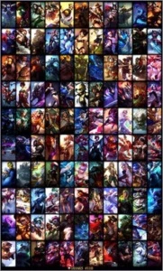 League of Legends CONTA - Diamante 4 e 110 Skins LOL