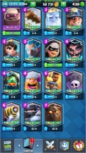 Conta Clash Royale!