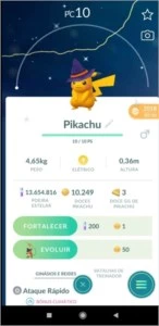 Pikachu chapéu de bruxa - Pokémon