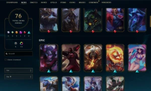 Conta League of Legends Mestre LOL