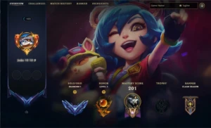 Conta League of Legends Mestre LOL