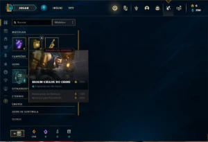 Conta Unranked com 21 Champs e 2 Skins - League of Legends LOL