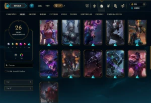 Prata 3 com 100 Champs e 26 Skins ( ADC / JG ) - League of Legends LOL