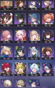 Honkai: Star Rail (HSR) Conta LVL 70