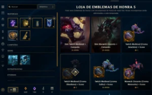 Conta LoL Mestre 467 SKINS - League of Legends