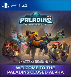 Key Paladins Ps4 Closed Alpha/beta - Playstation