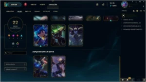 Conta League of Legends,91 Campeões -  Unranked SOLO S8 LOL