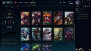 Conta League of Legends,91 Campeões -  Unranked SOLO S8 LOL
