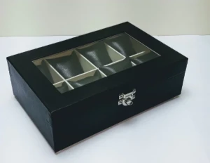 Caixa Porta-Relógios de 8 Lugares com Visor - Artesanato e Personalizados
