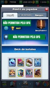 Clash Royale NÍVEL 13 - 100.000 GOLD + 9 SKINS +26 Emojis