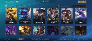 Conta smurf de Wild rift com skin limitada do talon com bord - League of Legends: Wild Rift LOL WR