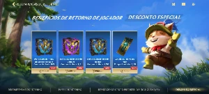 Conta smurf de Wild rift com skin limitada do talon com bord - League of Legends: Wild Rift LOL WR