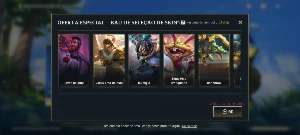 Conta smurf de Wild rift com skin limitada do talon com bord - League of Legends: Wild Rift LOL WR