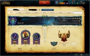 Conta Gold 1 - barata - League of Legends LOL