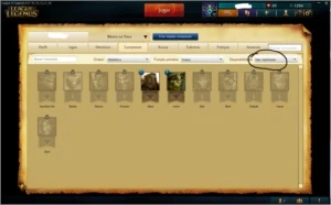 Conta Gold 1 - barata - League of Legends LOL