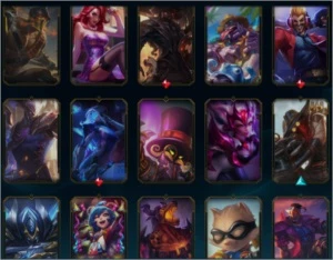 Conta Plat 1 Main ADC (M7 COM TODOS OS ADC) - League of Legends LOL