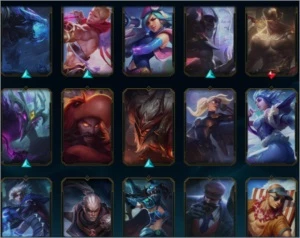 Conta Plat 1 Main ADC (M7 COM TODOS OS ADC) - League of Legends LOL