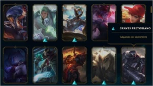 Conta Plat 1 Main ADC (M7 COM TODOS OS ADC) - League of Legends LOL