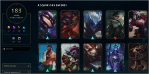 Conta Plat 1 Main ADC (M7 COM TODOS OS ADC) - League of Legends LOL