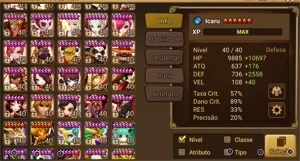 Conta SW  Nat5 LD Hanwul e Mobs Colab - Summoners War