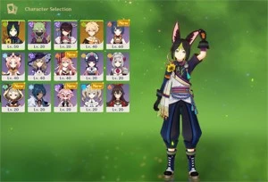 Conta Genshin AR34 TIGHNARI + T5 GARANTIDO + LANÇA JADE - Genshin Impact