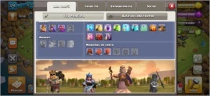 Conta Clash of Clans - CV 12 QUASE FULL