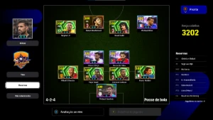 Conta efootboll top na steam, com big, epic, showtime e potw