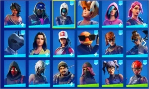 Conta Fortnite com mais de 100 skins