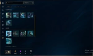 Conta LoL Ouro 3 - League of Legends