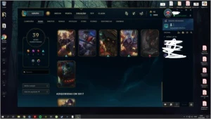 Conta D4 50 champs 39 skins tops mais barato do site. - League of Legends LOL