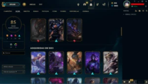 Conta de League of Legends LOL