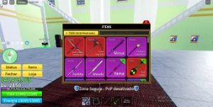 CONTA BLOX FRUITS! - Roblox