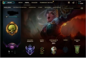 Conta Diamante III (Ex challenger) - League of Legends LOL