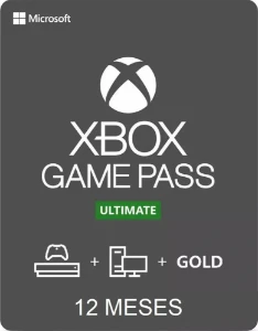 Xbox Gamepass Ultimate 1 ano - código de 25 dígitos - Gift Cards