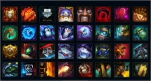 CONTA LOL, TODOS CHAMP, RIVEN CAMP. S2, RAMMUS REI,252 SKINS - League of Legends