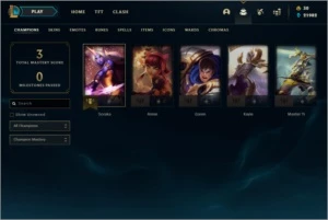 CONTAS UNRANKEDS MAIS ELOJOB INCLUÍDO! - League of Legends LOL