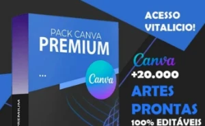 Pack Canva Premium  2025 O Mais Completo Oferta 20k - Outros