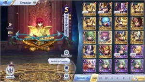 Shijima de virgem + ikki divino + Papilon - Saint Seiya Awakening SSA