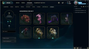 Vendo conta de league of legends LOL