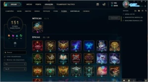 Vendo conta de league of legends LOL