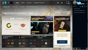 Vendo conta de league of legends LOL